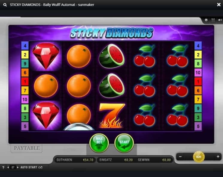 sticky-diamonds-bally-wulff-spielübersicht