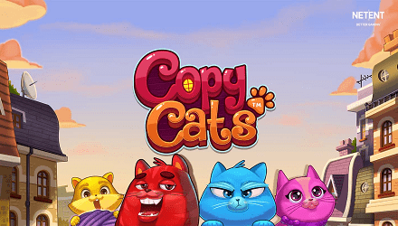copy cats netent casino logo