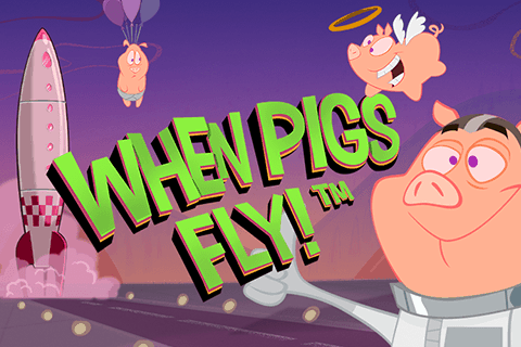 when pigs fly netent casino logo