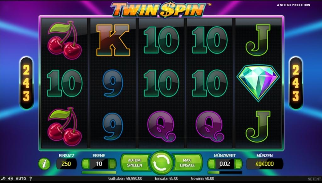 netent casino twin spin spielübersicht