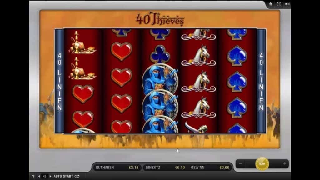 40 Thieves Gamomat Casino Spiel Vorschau