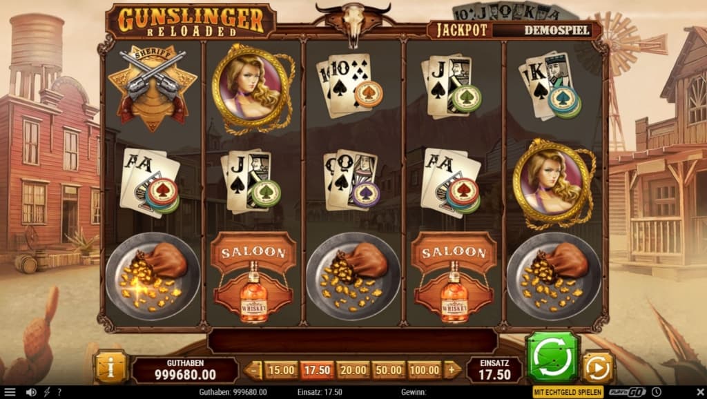 Casino Spiel Gunslinger Vorschau