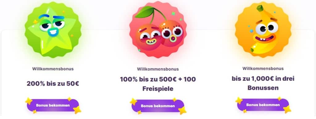 Nomini Online Casino Bonus 100%, 200% oder 1000€